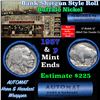 Image 1 : Buffalo Nickel Shotgun Roll in Old Bank Style 'Automat Horn & Hardart, Abbott Coin Counter' Wrapper 