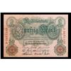 Image 2 : 1910 Imperial Germany 50 Mark Note P: 41 Grades vf+