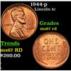 Image 1 : 1944-p Lincoln Cent 1c Grades GEM++ Unc RD