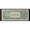 Image 3 : 1963B $1 'Barr Note' Green Seal Federal Reserve Note Grades vf+