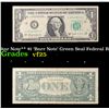 Image 1 : 1963B **Star Note** $1 'Barr Note' Green Seal Federal Reserve Note Grades vf+