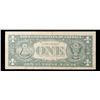 Image 3 : 1963B **Star Note** $1 'Barr Note' Green Seal Federal Reserve Note Grades vf+