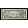 Image 3 : 1963B $1 'Barr Note' Green Seal Federal Reserve Note Grades vf+