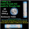 Image 1 : Shotgun Jefferson 5c roll, 1998-p 40 pcs N.F. String & Son Wrapper