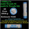 Image 1 : Shotgun Jefferson 5c roll, 2008-p 40 pcs N.F. String & Son Wrapper