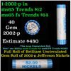 Image 1 : Shotgun Jefferson 5c roll, 2002-p 40 pcs N.F. String & Son Wrapper