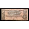 Image 2 : 1864 $10 Confederate Note, T68 Grades vf+