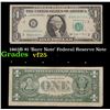 Image 1 : 1963B $1 'Barr Note' Federal Reserve Note Grades vf+