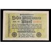 Image 2 : 1923 Weimar Germany 10 Millionen Mark Note P# 106D Grades vf++