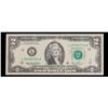 Image 2 : 2003A $2 Green Seal Federal Reserve Note Grades vf++