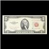 Image 2 : 1953C $2 Red Seal United States Note Key To The Series Fr-1512 Grades Select AU