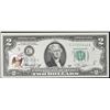 Image 2 : 1976 $2 Federal Reserve Note 1st Day of Issue, with Stamp Grades Gem CU