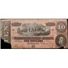 Image 2 : 1864 $10 Confederate Note, T68 Grades vf details