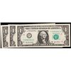 Image 2 : Set of 3 Concecutive 2003A $1 Federal Reserve Note Grades CU