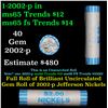 Image 1 : Shotgun Jefferson 5c roll, 2002-p 40 pcs N.F. String & Son Wrapper