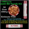 Image 1 : Shotgun Lincoln 1c roll, 1960-p 50 pcs Brandt 50c Wrapper.