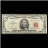 Image 2 : 1963 $5 Red seal United States Note Grades vf++