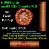 Image 1 : Shotgun Lincoln 1c roll, 1995-p 50 pcs Brandt Wrapper
