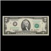Image 2 : 2003A $2 Green Seal Federal Reserve Note Grades Choice CU