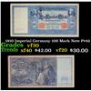 Image 1 : 1910 Imperial Germany 100 Mark Note P#42  Grades vf++