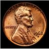 Image 2 : 1962-d Lincoln Cent 1c Grades GEM+ Unc RD