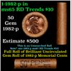 Image 1 : Shotgun Lincoln 1c roll, 1982-p 50 pcs Brandt Wrapper.