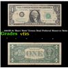 Image 1 : 1963B $1 'Barr Note' Green Seal Federal Reserve Note Grades vf+