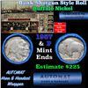 Image 1 : Buffalo Nickel Shotgun Roll in Old Bank Style 'Automat Horn & Hardart, Abbott Coin Counter' Wrapper 