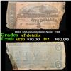 Image 1 : 1864 $5 Confederate Note, T69 Grades vf details