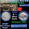 Image 1 : Buffalo Nickel Shotgun Roll in Old Bank Style 'Automat Horn & Hardart, Abbott Coin Counter' Wrapper 