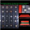 Image 1 : Huge Liifetime Collection - Too Many Coins To Auction Individually - This Lot is For One Page of 20 