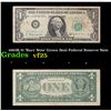 Image 1 : 1963B $1 'Barr Note' Green Seal Federal Reserve Note Grades vf+