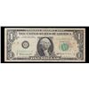 Image 2 : 1963B $1 'Barr Note' Green Seal Federal Reserve Note Grades vf+