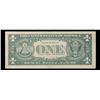 Image 3 : 1963B $1 'Barr Note' Green Seal Federal Reserve Note Grades vf+