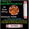 Image 1 : Shotgun Lincoln 1c roll, 1979-p 50 pcs Brandt 50c Wrapper.