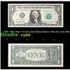 Image 1 : 1999 **Star Note** $1 Green Seal Federal Reserve Note (St. Luois, MO) Grades Gem+ CU