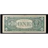 Image 3 : 1963B $1 'Barr Note' Green Seal Federal Reserve Note Grades vf+