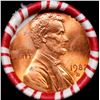 Image 2 : Shotgun Lincoln 1c roll, 1982-d 50 pcs Brandt 50c Wrapper.