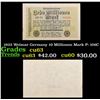 Image 1 : 1923 Weimar Germany 10 Million Marks Note P: 106C Grades Select CU