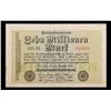 Image 2 : 1923 Weimar Germany 10 Million Marks Note P: 106C Grades Select CU