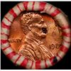 Image 2 : Shotgun Lincoln 1c roll, 1980-p 50 pcs Merchants Bank Wrapper.