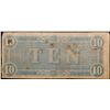 Image 3 : 1864 $10 Confederate Note, T68 Grades vf+