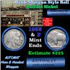 Image 1 : Buffalo Nickel Shotgun Roll in Old Bank Style 'Automat Horn & Hardart, Abbott Coin Counter' Wrapper 