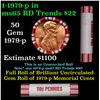 Image 1 : Shotgun Lincoln 1c roll, 1979-p 50 pcs Brandt 50c Wrapper.