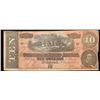 Image 2 : 1864 $10 Confederate Note, T68 Grades Select AU