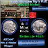 Image 1 : Buffalo Nickel Shotgun Roll in Old Bank Style 'Automat Horn & Hardart, Abbott Coin Counter' Wrapper 