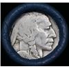Image 2 : Buffalo Nickel Shotgun Roll in Old Bank Style $2 Nickels' Wrapper 1925 & S Mint Ends