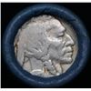 Image 2 : Buffalo Nickel Shotgun Roll in Old Bank Style $2 Nickels' Wrapper 1927 & S Mint Ends