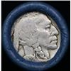 Image 2 : Buffalo Nickel Shotgun Roll in Old Bank Style $2 Nickels' Wrapper 1920 & S Mint Ends