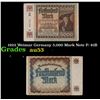 Image 1 : 1922 Weimar Germany 5,000 Mark Note P: 81B Grades Select AU